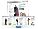 One of the top Milwaukee advertising
agencies designs a new Clysar web site