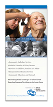 CDHH Non-profit Brochure Design created by Milwaukee advertising agency, Third Person, Inc.
